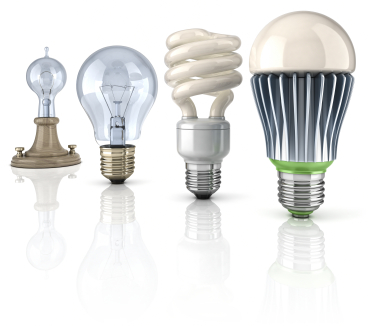 The Evolution of Light Bulbs.