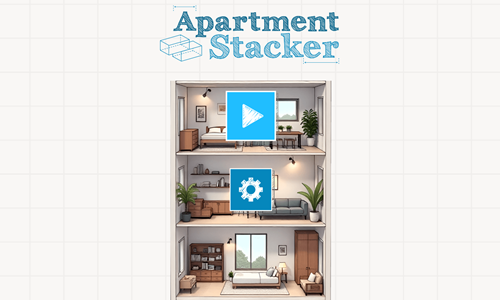 Apartment Stacker Game.