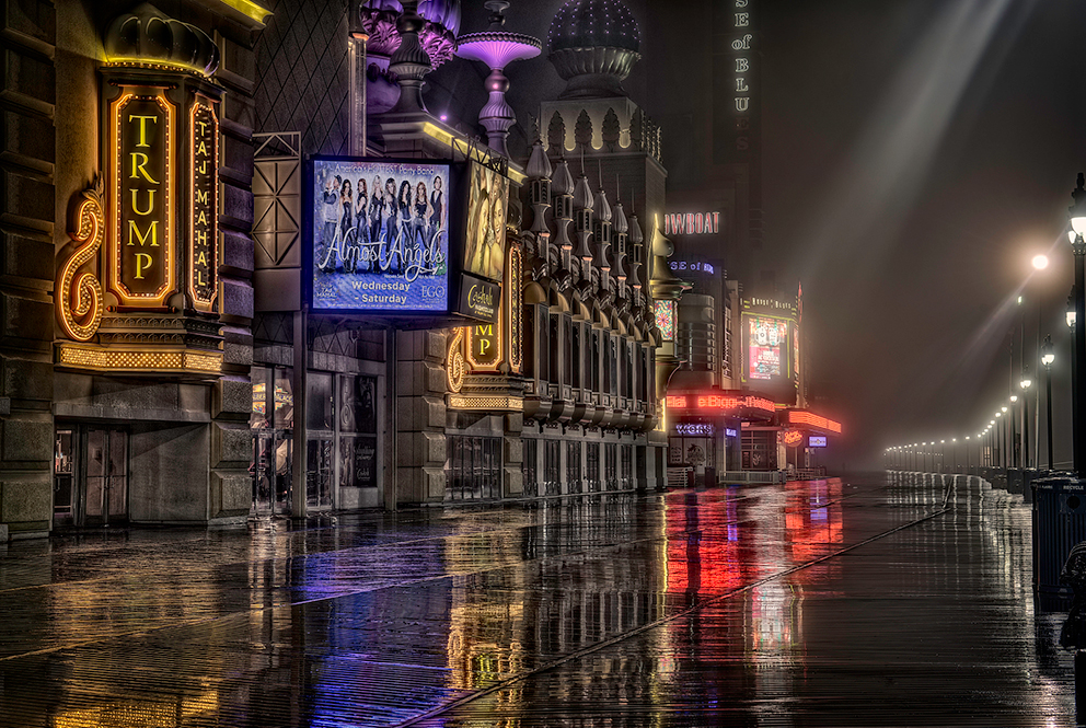 Atlantic City Boardwalk.