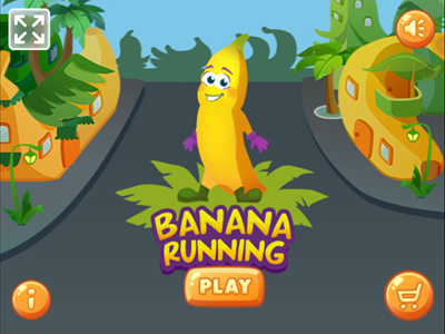 Banana Running Game.