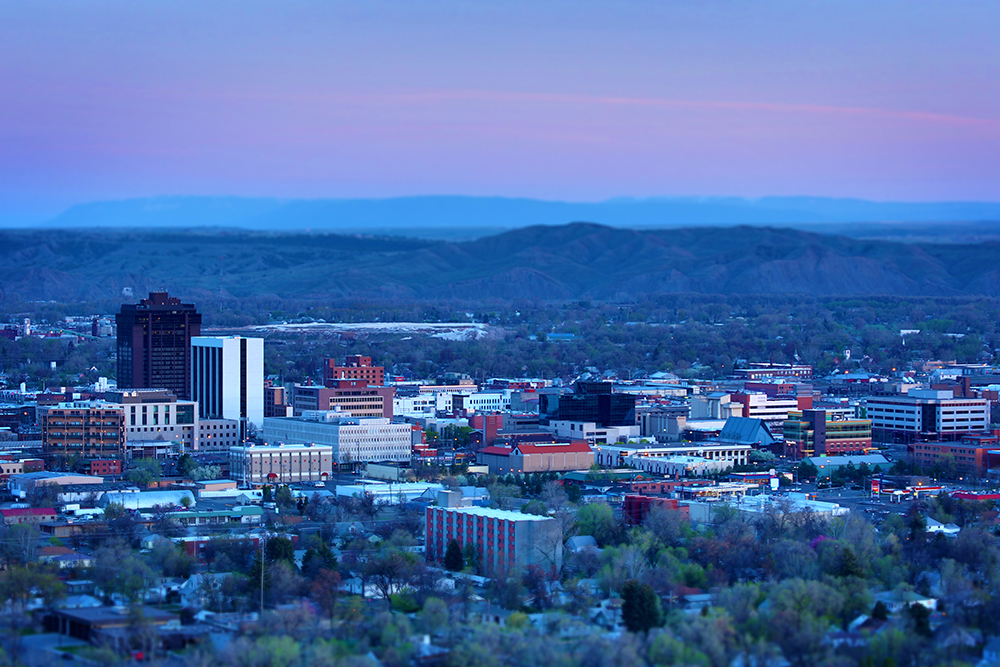 Billings, MT Skyline.