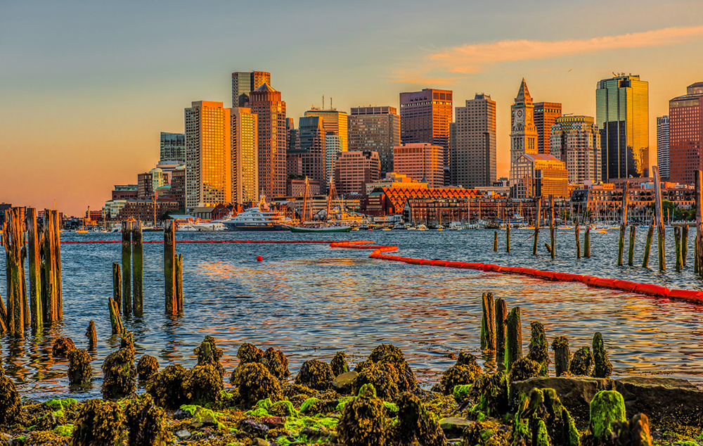 Boston Harbor.