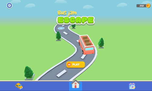 Bus Jam Escape Game.
