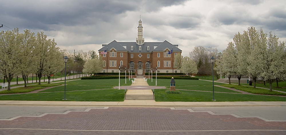 City Hall in Carmel, Indiana.