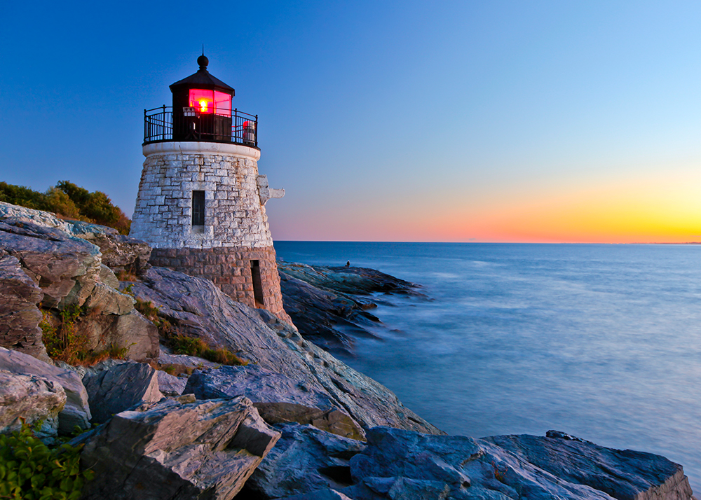 Castle Hill Lighthouse.