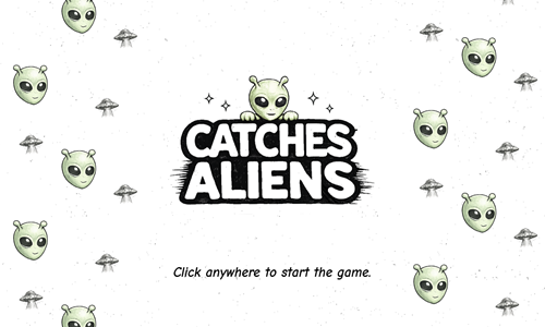 Catches Aliens Game.