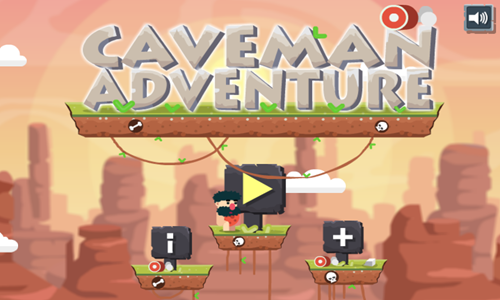Caveman Adventure Game.