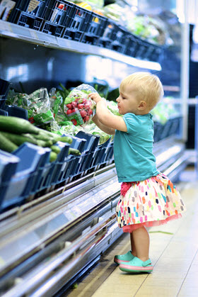 Child Shopping.