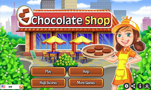 Chocolate Shop Game.