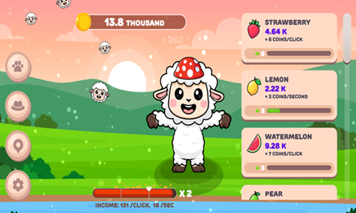 Clicker Cute Animals Game.