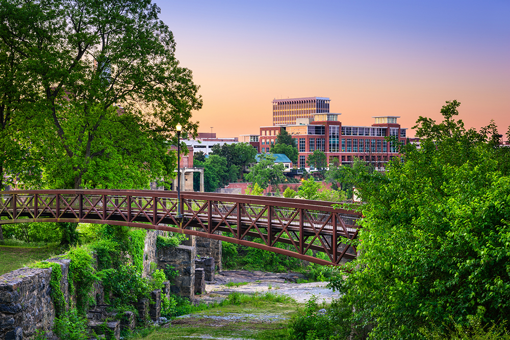 Park in Columbus, Georgia.