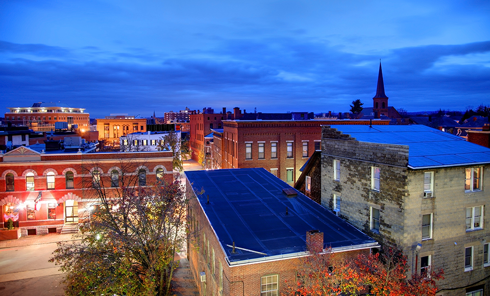 Concord, NH Skyline.