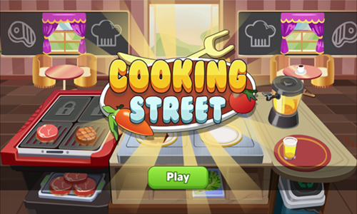 Cooking Street Game.