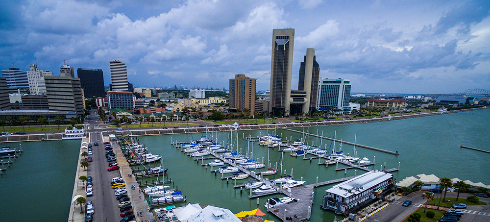 Corpus Christi Waterfront.