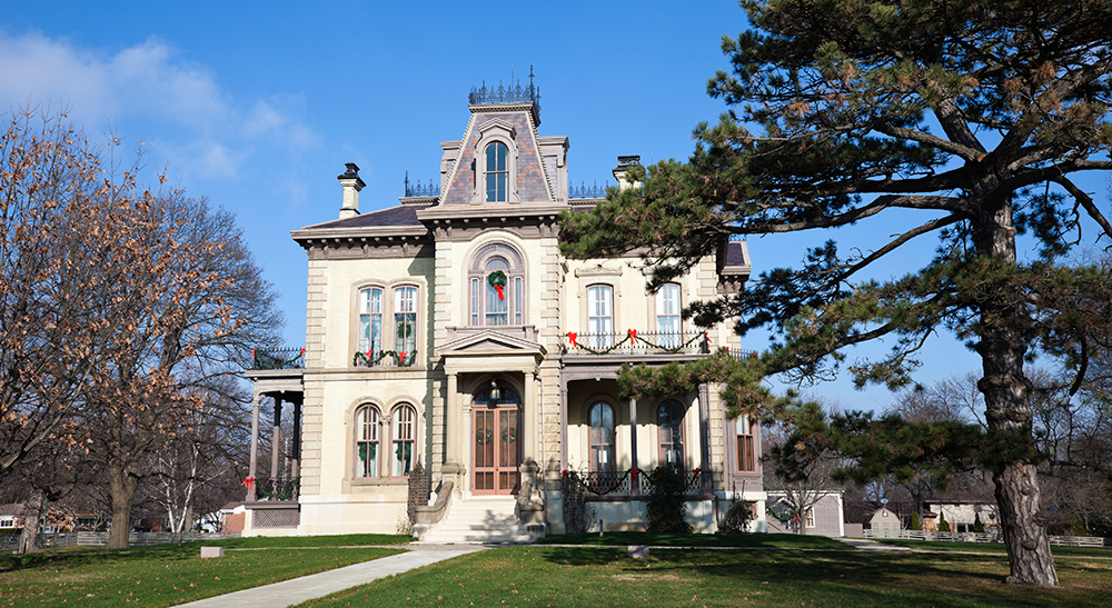 David Davis Mansion.