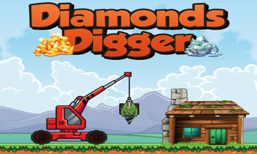 Diamonds Digger Game.