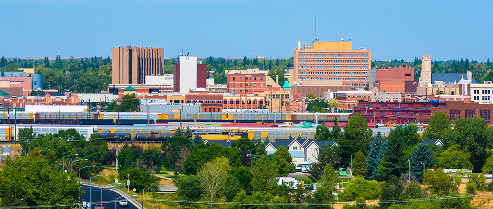 Downtown Chyenne Skyline.