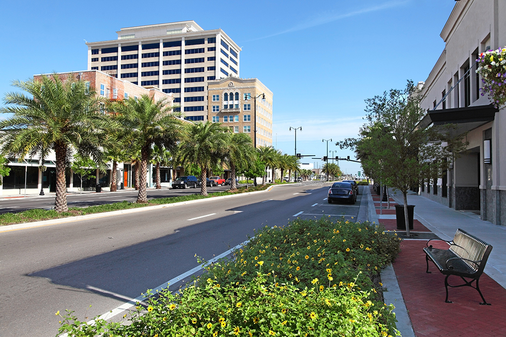 Downtown Gulfport.