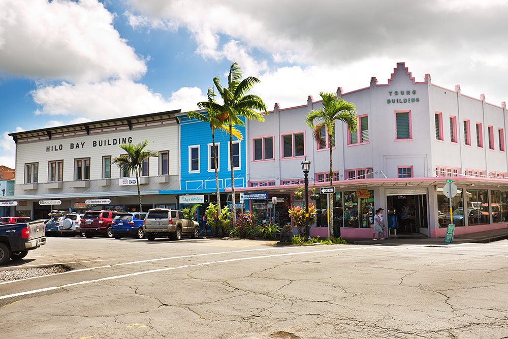 Downtown Hilo.