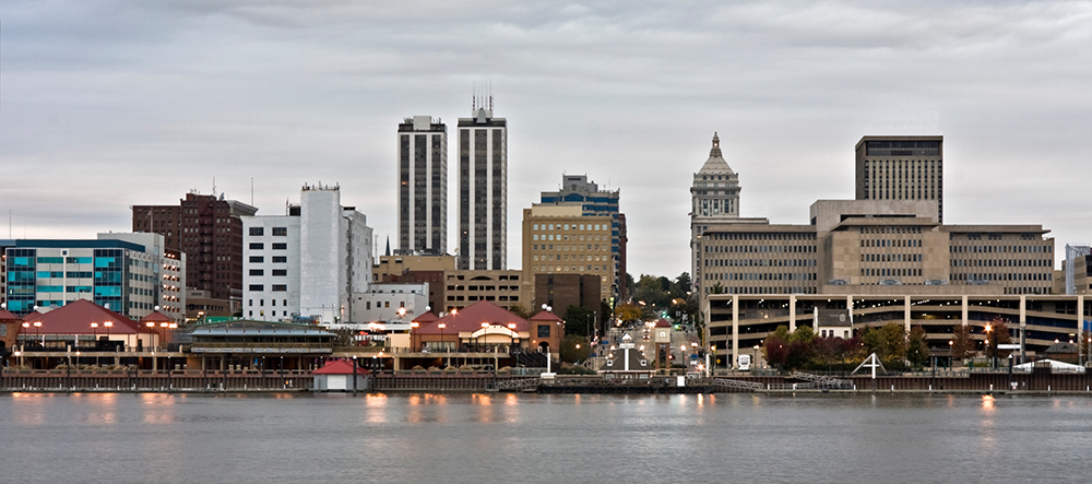 Downtown Peoria.