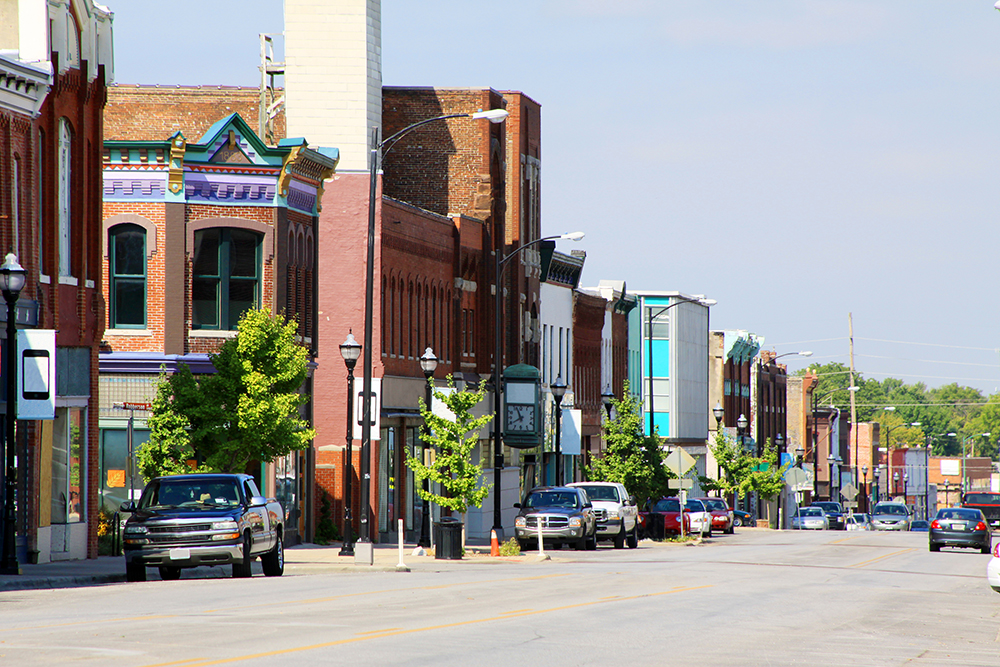 Downtown Springfield, MO.