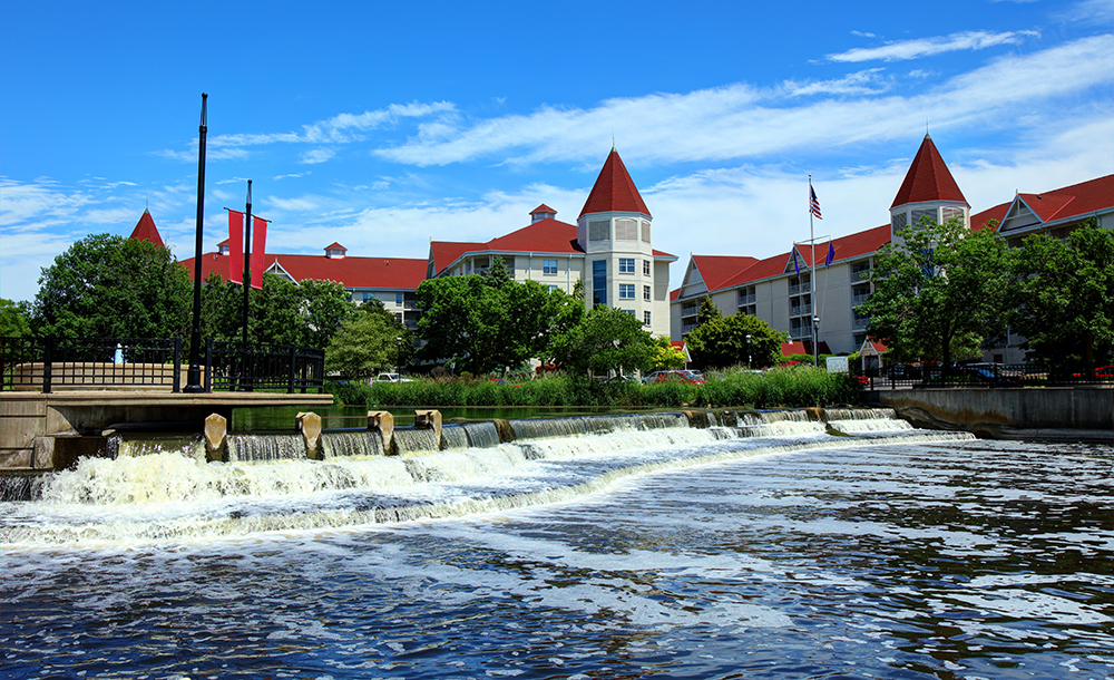 Downtown Waukesha.