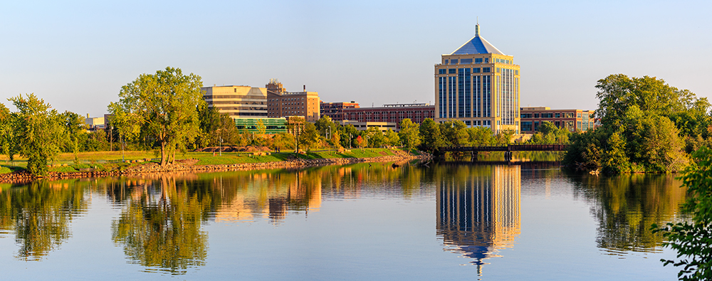 Downtown Wausau.