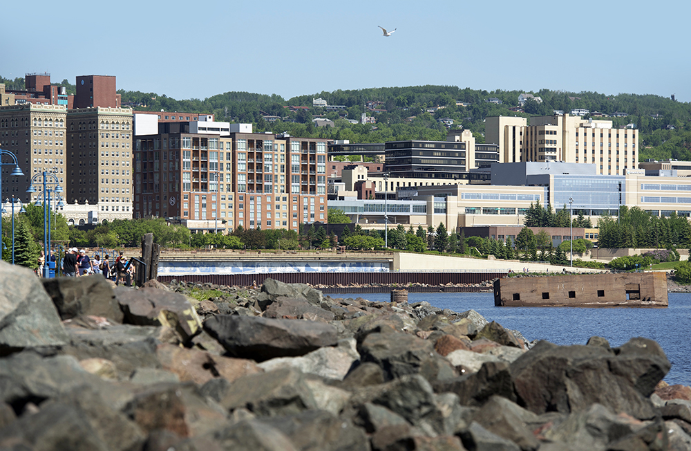 Duluth, Minnesota Minnesota Skyline.