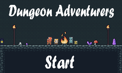 Dungeon Adventurers Game.