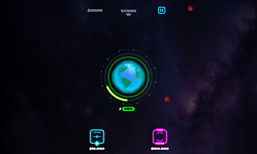 Earth Defender Game.