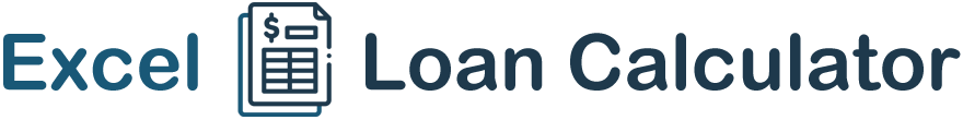 Microsoft Excel Loan Caculator XLS Worksheet.