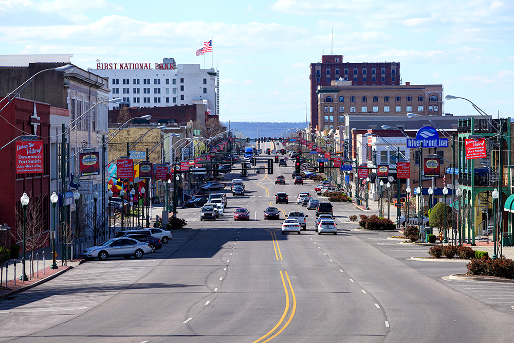 Downtown Fort Smith, AR.