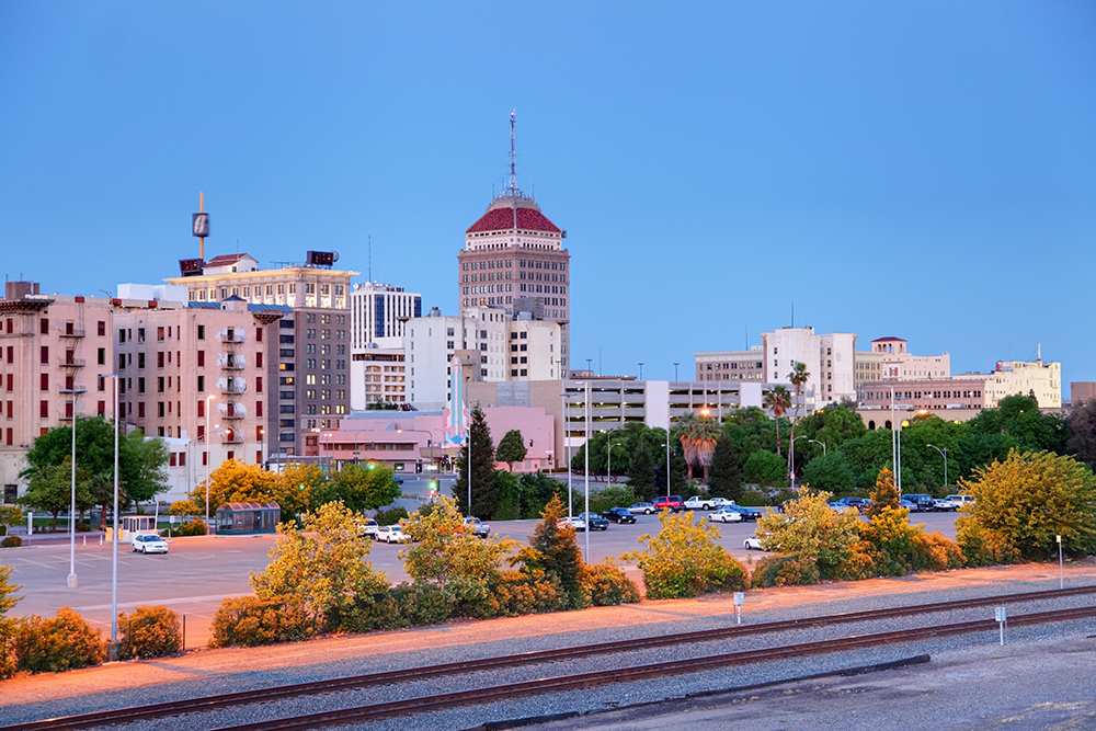 Fresno Skyline.