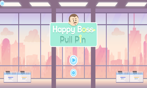 Happy Boss Pull Pin Game.
