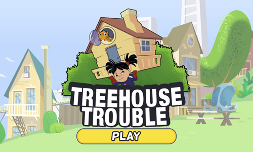 Hero Elementary Treehouse Trouble Game.