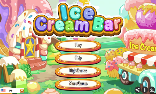 Ice Cream Bar Game.