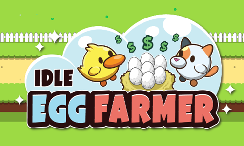 Idle Egg Farmer Game.