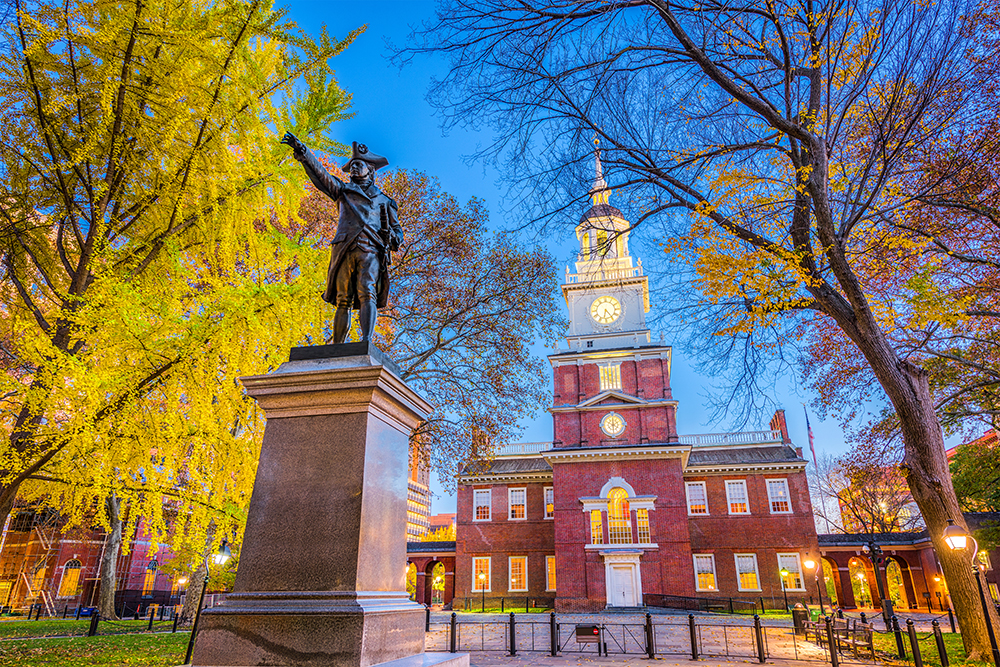 Independence Hall.