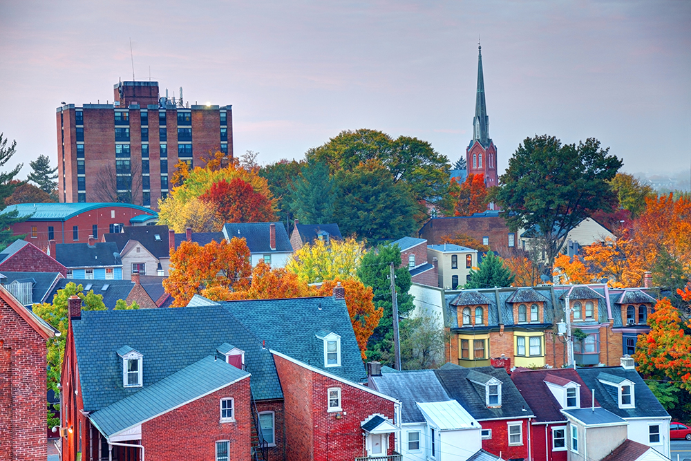 Lancaster, PA Skyline.