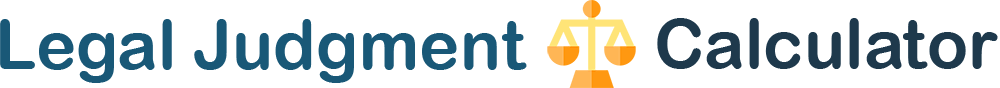 Legal Judgment Calculator.