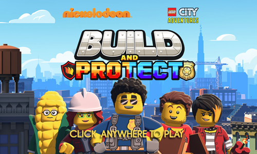 LEGO City Adventures Build and Protect Game.