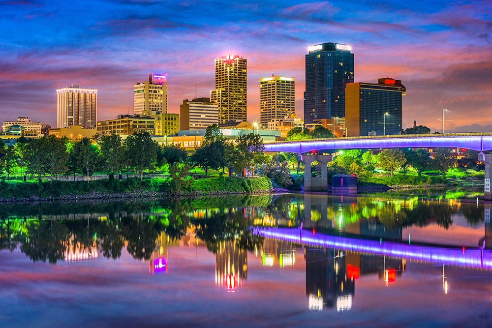 Little Rock Skyline.