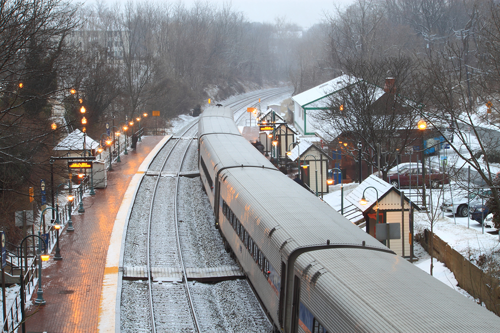 Marc Train Station in Germantown, MD.