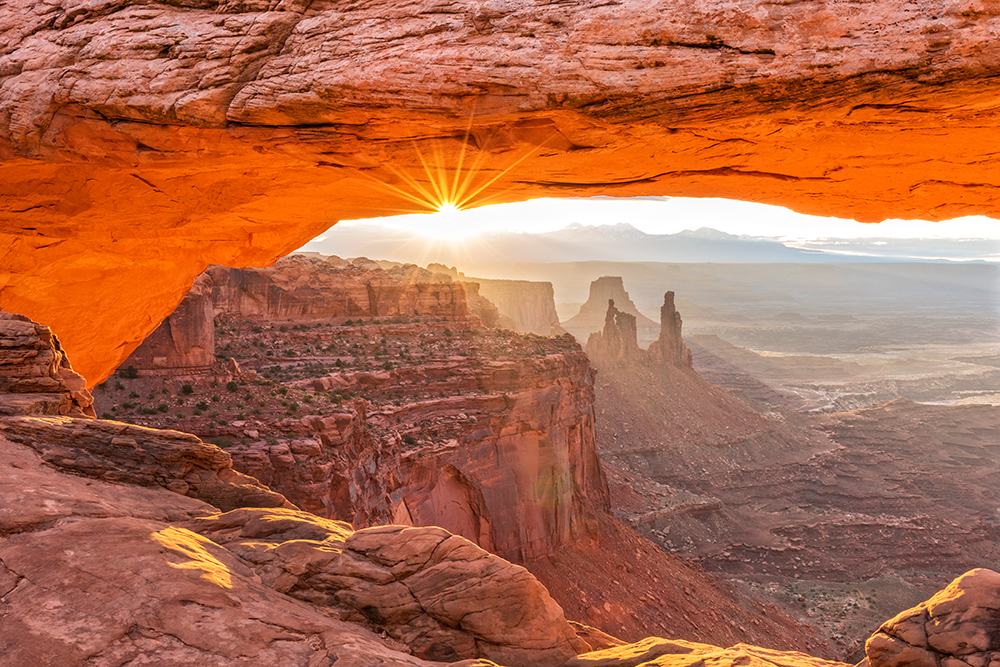 Mesa Arch at Sunrise.