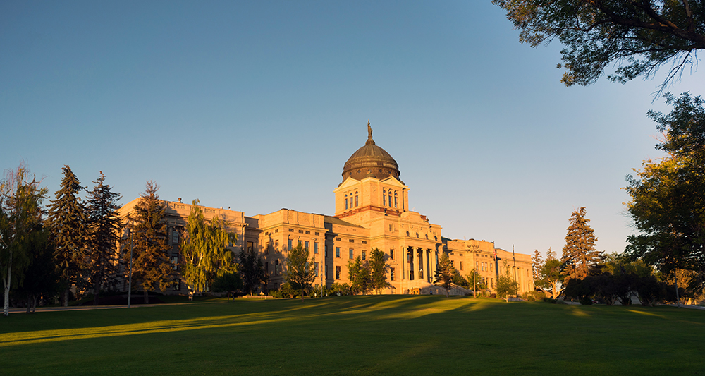 Montana State Capitol Building.