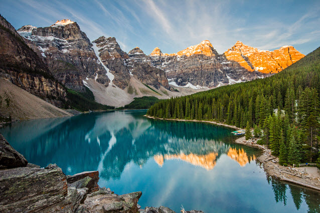 Moraine Lake.