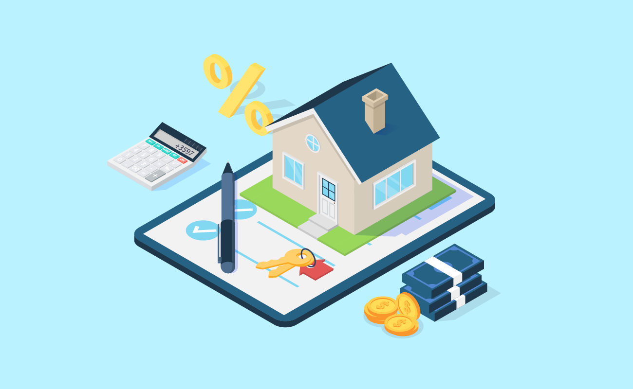 Illustration of Calculating Monthly Mortgage Payments.