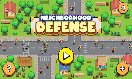 Neighborhood Defense Game.