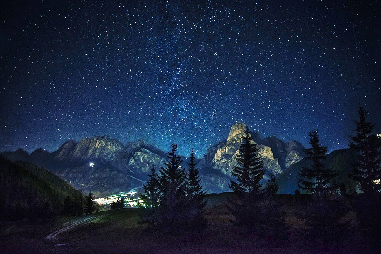 Night in the Mountains.