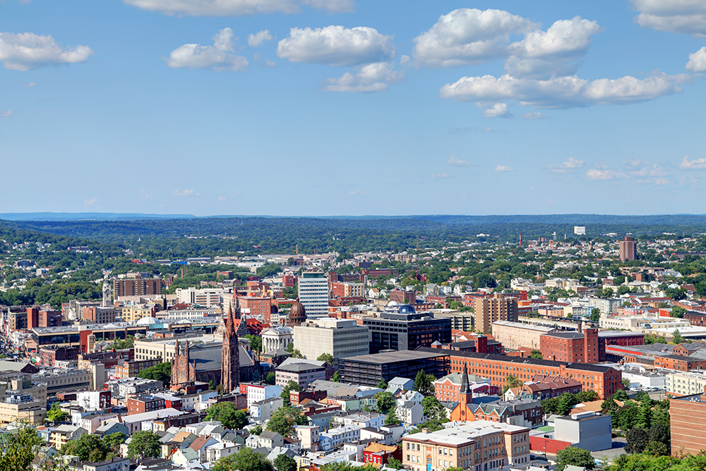 Paterson, NJ Skyline.